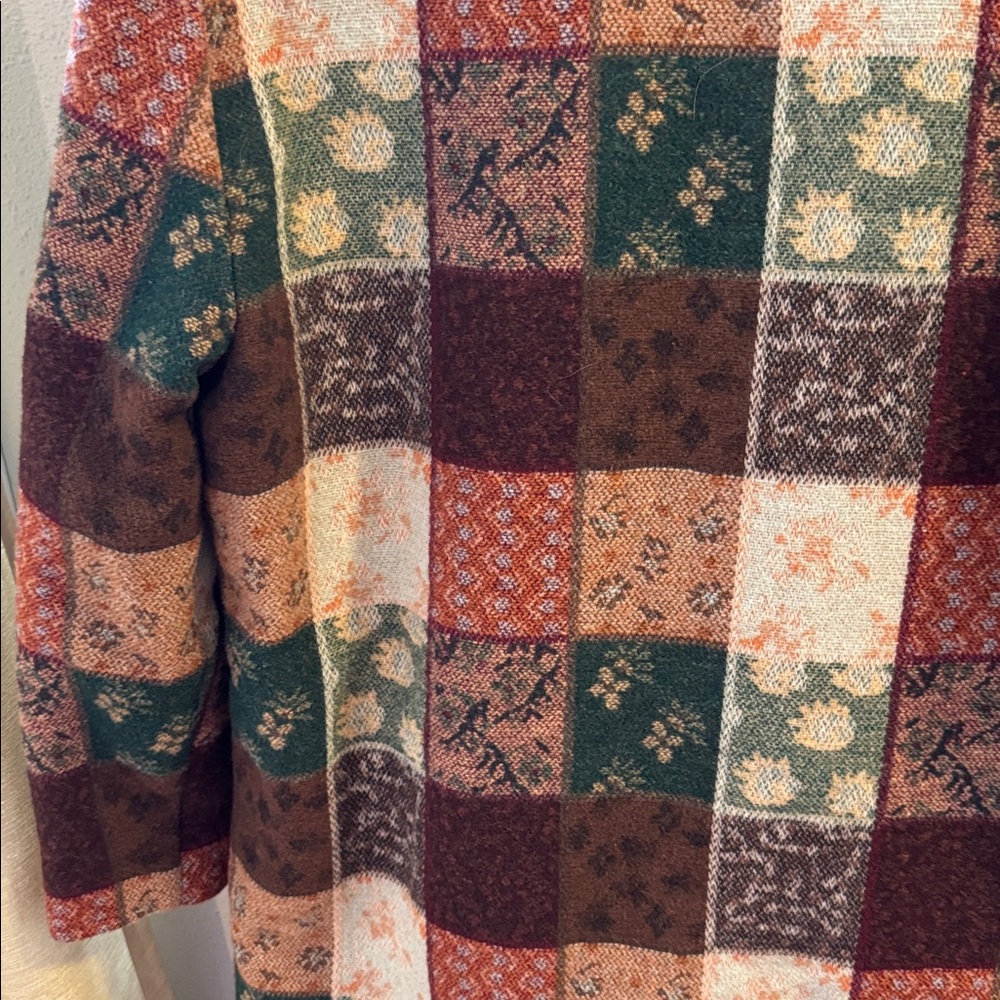 Studio Works Multicolor Patchwork Blazer - image 6